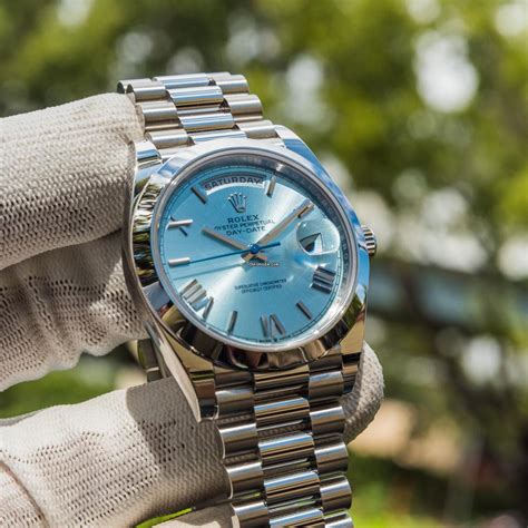 blue day date rolex diamond|Rolex Day-Date configurator.